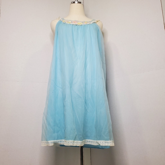 Vintage Retro Floral Lace Dress - Picture 5 of 10